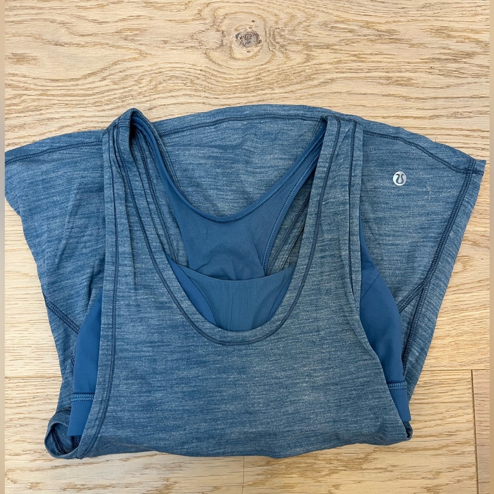 Lululemon | 2-in-1 Tank with Bra | Size 4